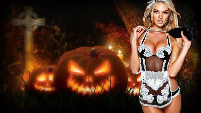 Hot girls Halloween