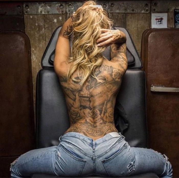 Girls with a beautiful figure and chest