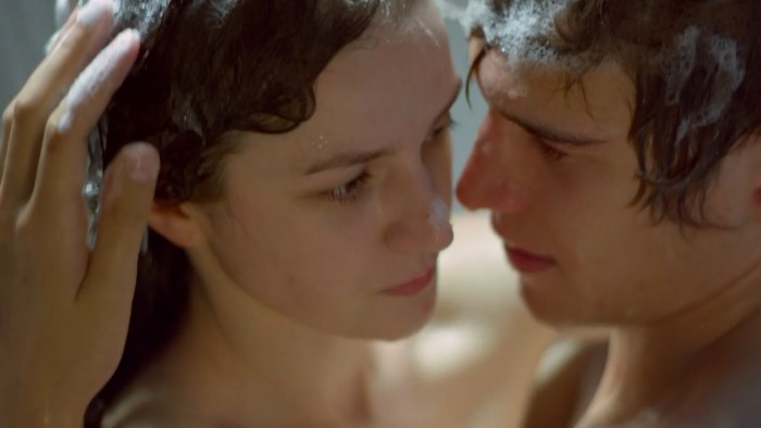 Naked fashion model Alina