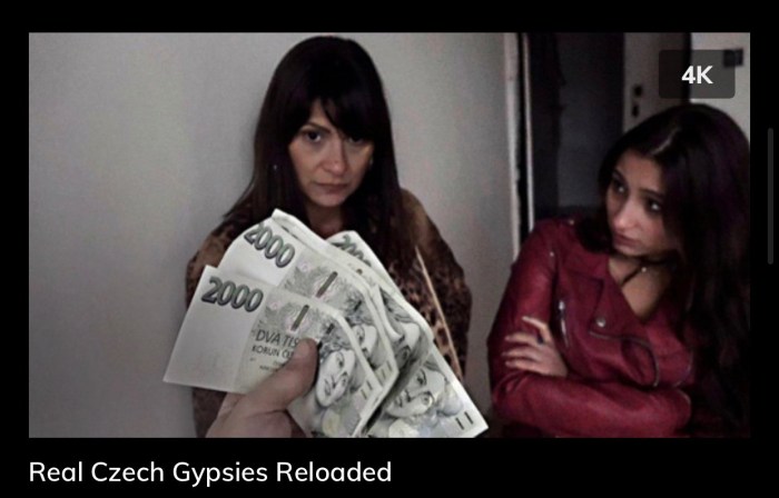 Girl with a phone from a movie