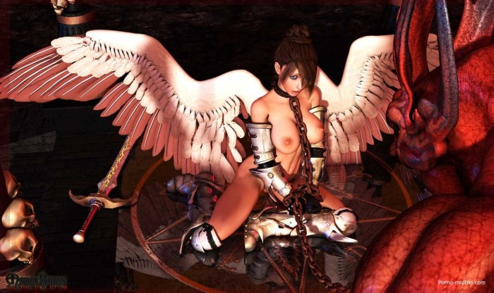 Angel and Devil Comic Hentai