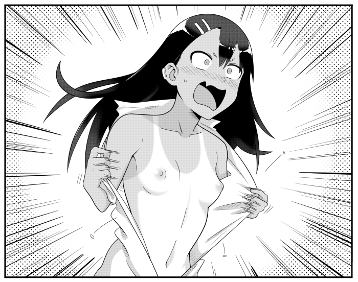 Naked Nagatoro is busty