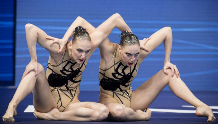 Svetlana Kolesnichenko Synchronized Swimming