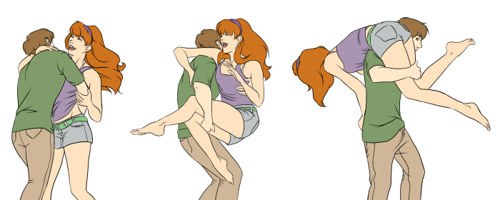 Caucasian dances drawing