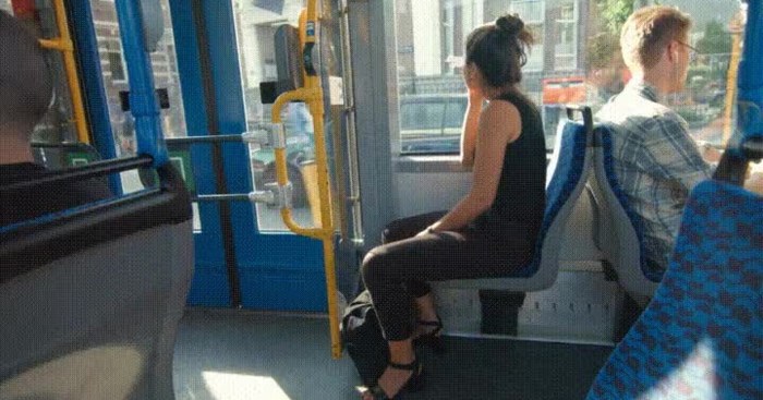 Women in public transport