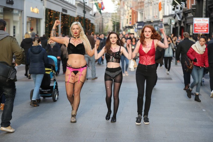 Feminists on the street