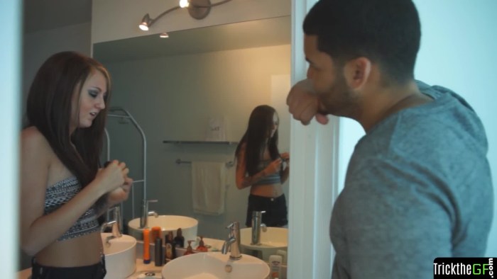 The nurse seduced the guy