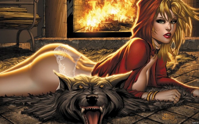 Grimm Fairy Tales red cap 18