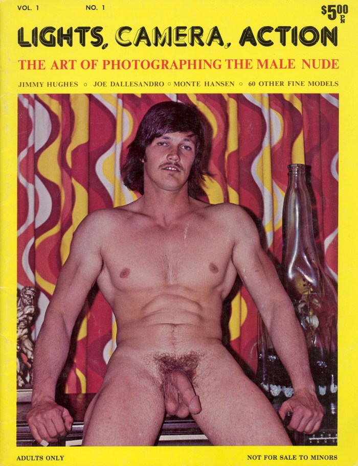 Cover of gay-porn magazines