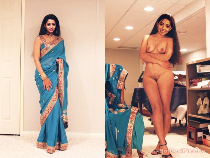 Indian XXX Model in wet sari