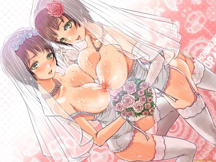 Hentai big boobs bride