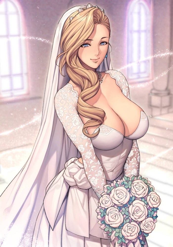 Hentai in a wedding dress