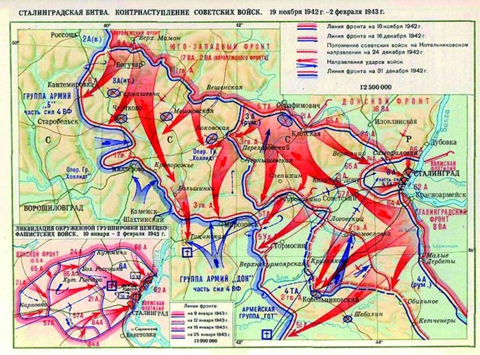Don River in Volgograd on the map