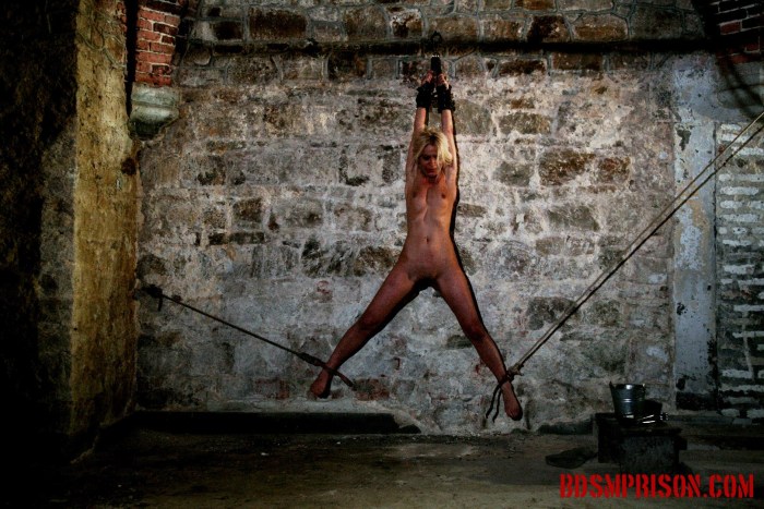 Hairy naked slaves