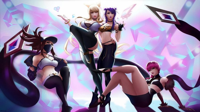 Cosplay Kda League Legends