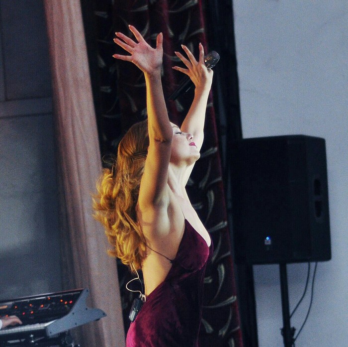 Tina Karol naked in the video