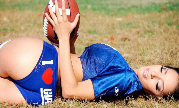 Tawny Jordan in a dress