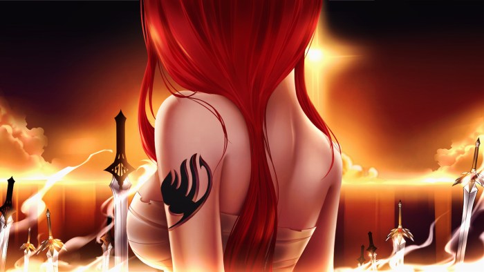 Fairy Tale Erza Fire