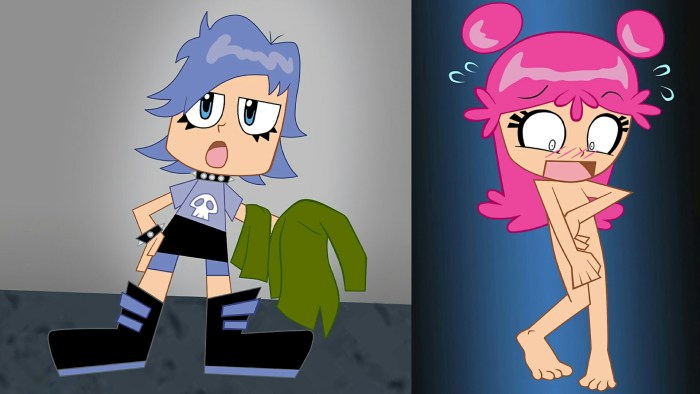 Naked ENF comics in anime