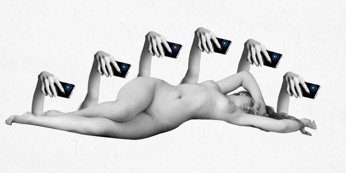 Many naked women of different ages