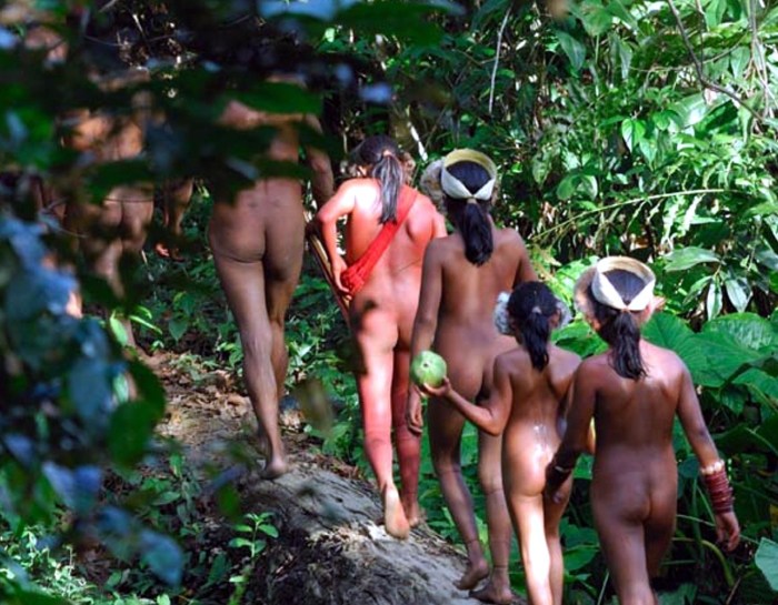 Naked women of the Amazon