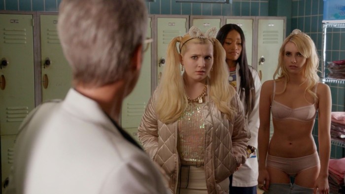 Emma Roberts in the underwear nerve