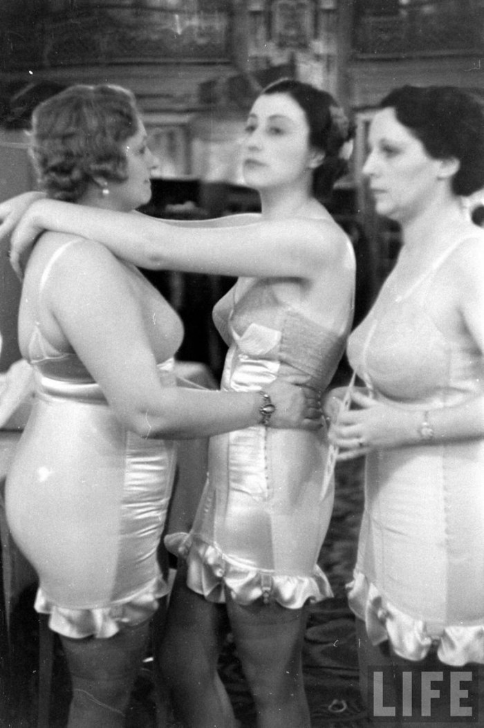 Lower underwear of the 50s