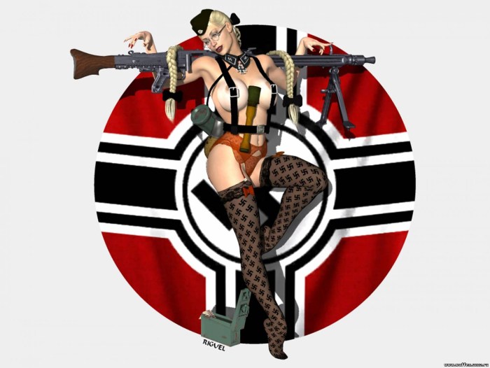 PIN AP in German uniform