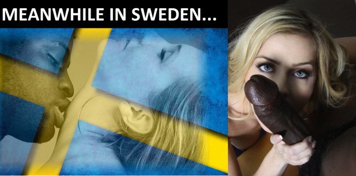WelCome to Sweden Refuge Immigrants Interraacial Sex