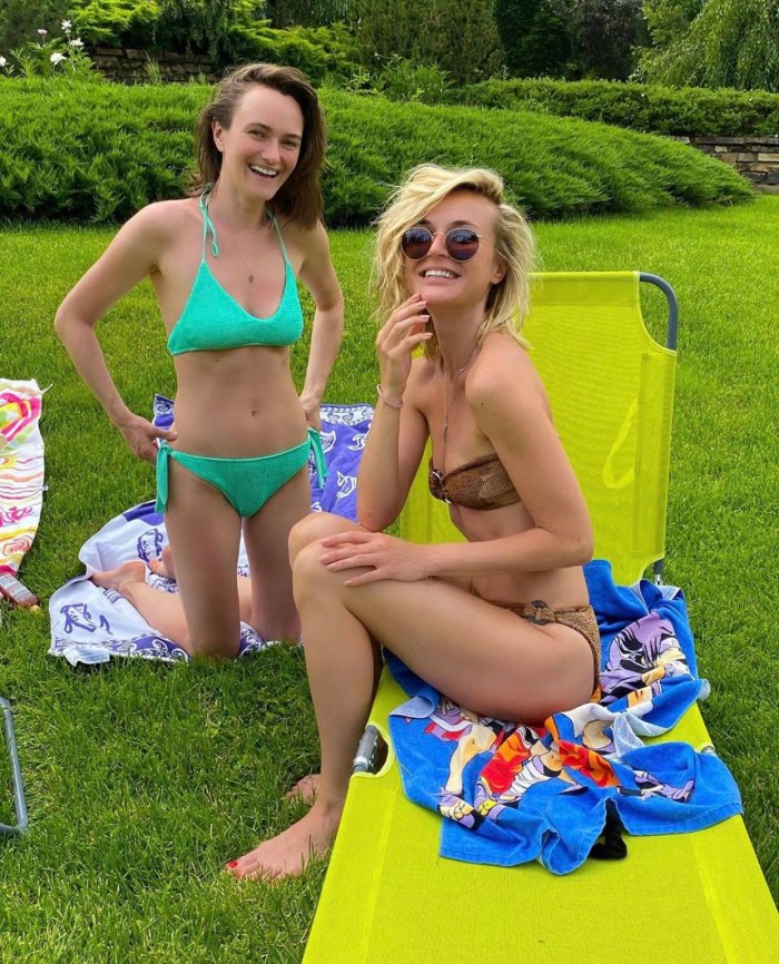 Polina Gagarina in a swimsuit