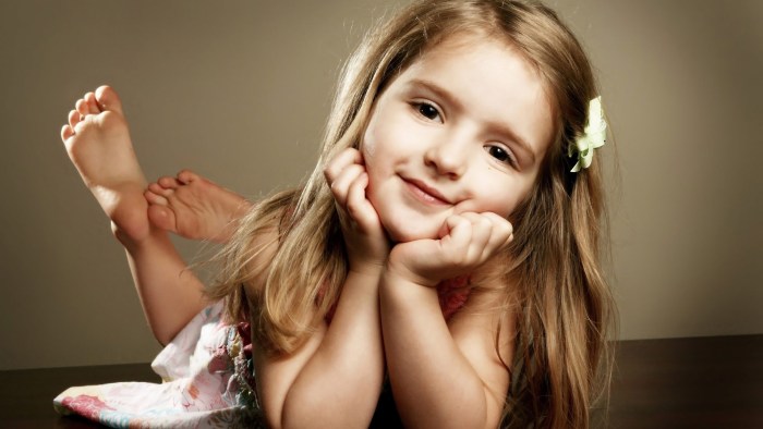 The beauty of little girls