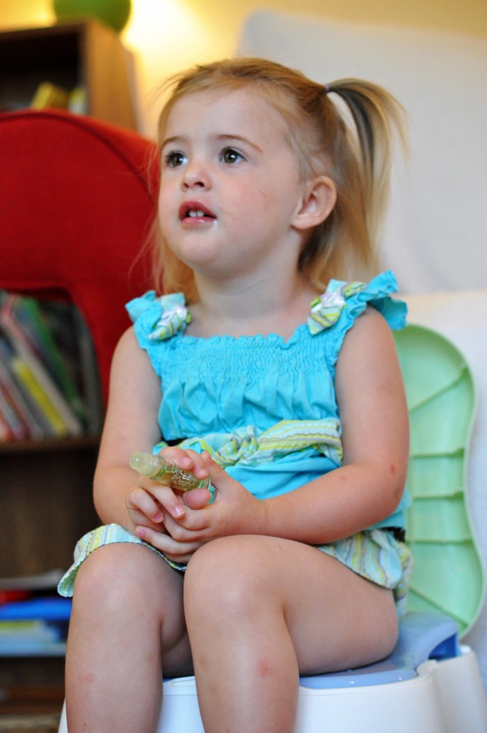 Children's vaginas of girls