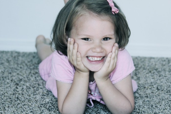 Naked kids on the street