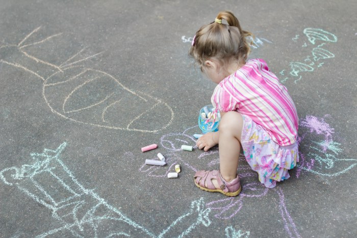 A Girl Playing GO