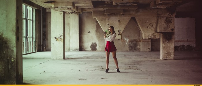 Ekaterina Klimova in underwear