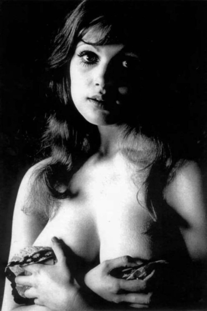 Actress Madlen Smith, 1970s. Nude