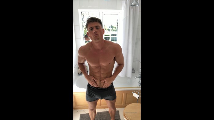 Straight Boy Masturbation Solo