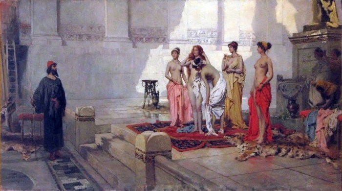 Jean-Leon Jerome. "Sunny Market"