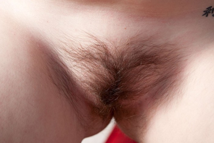 The first hair on the piser