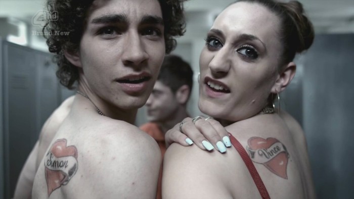 Lauren Socha in a swimsuit