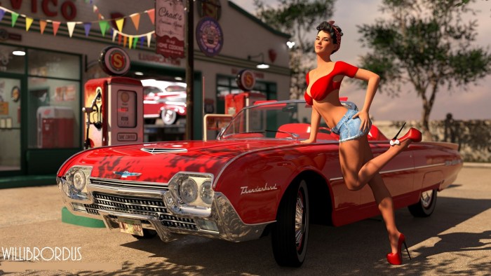 Women on the spit of hentai