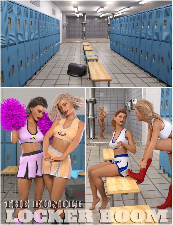 3D Locker Room