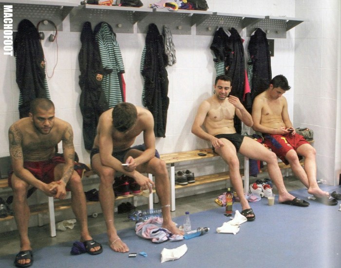 Camera in men's locker room