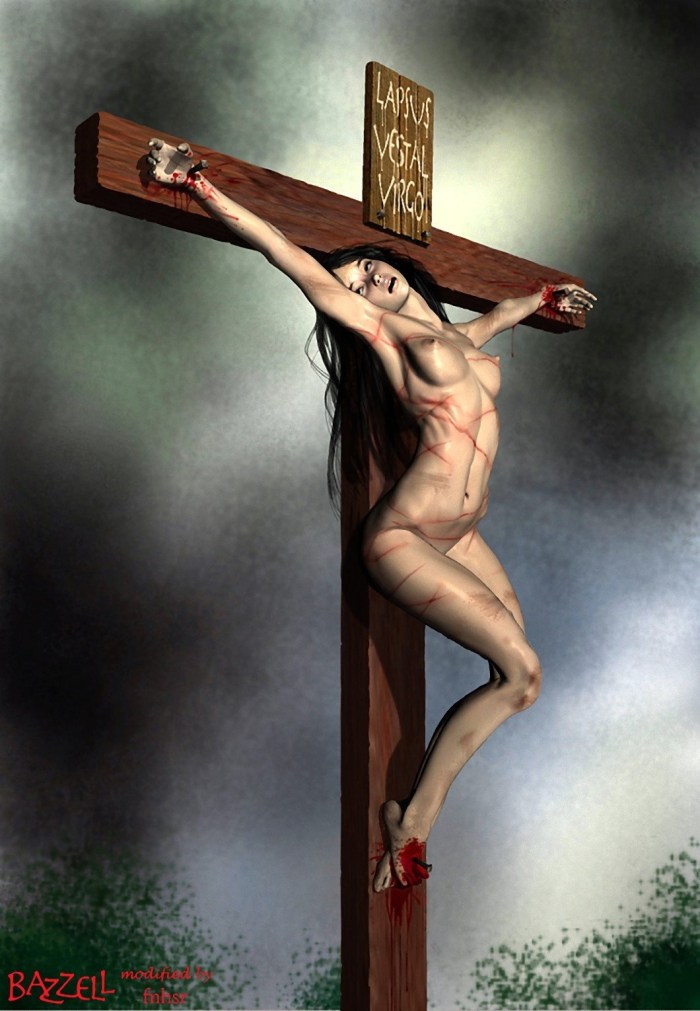 3D BDSM Crucifixions of Girls