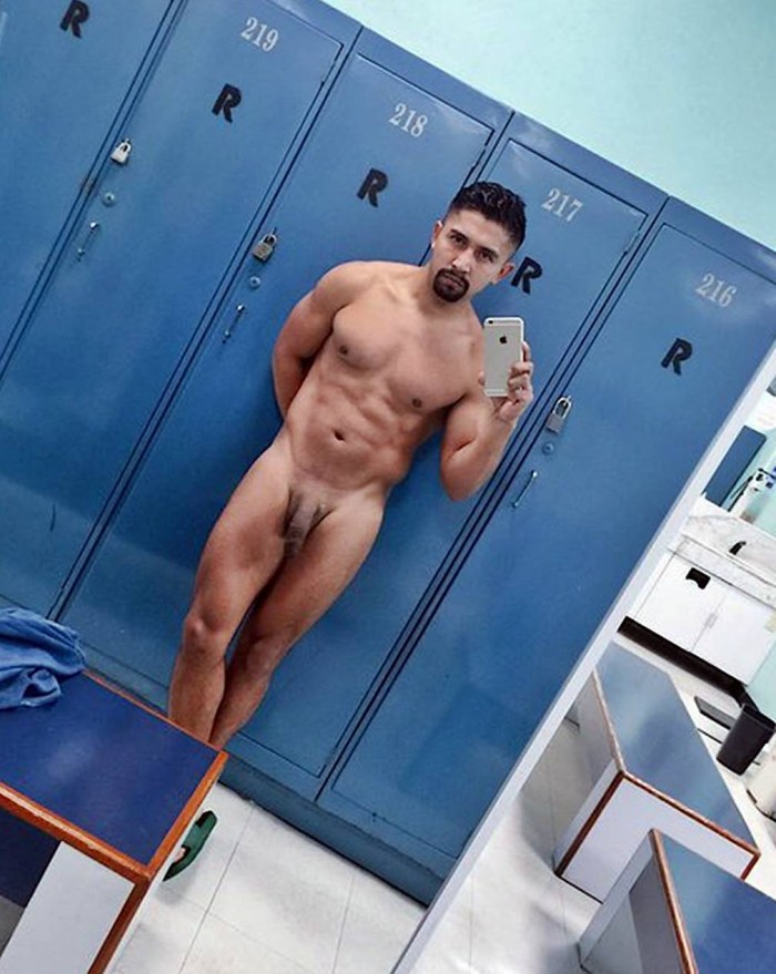 Francois Russo Locker Room Nudes