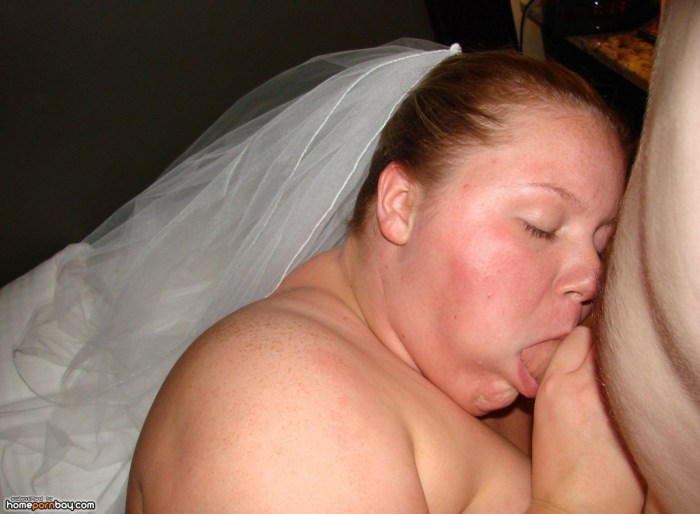 Fucking Puncture in a wedding outfit