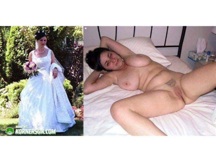 Brides in wedding dresses XXX