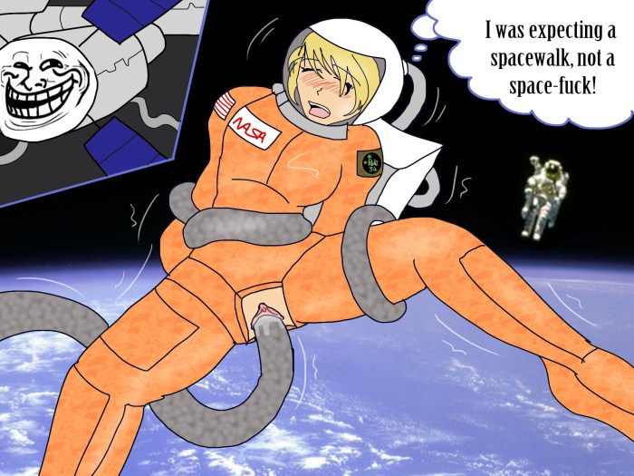 Hentai girls of astronauts