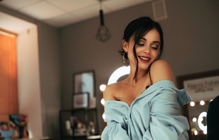 Erotic photo shoot of the couple