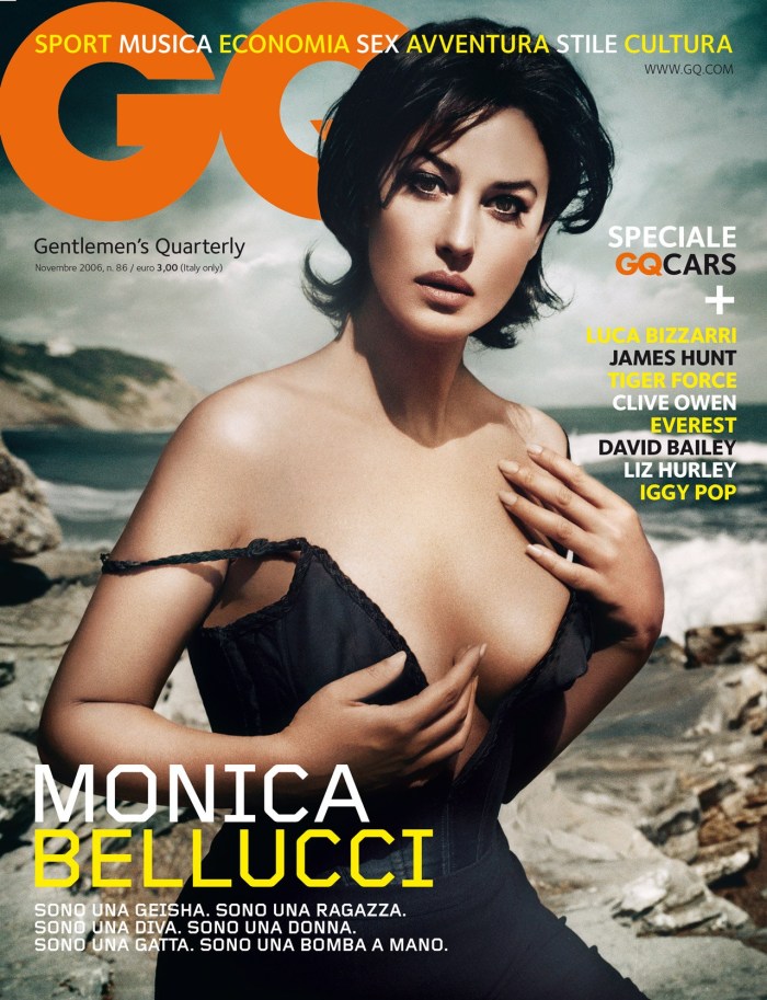 Monica Bellucci GQ 2008